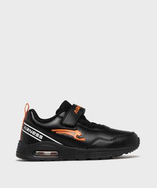 Baskets à scratch avec semelle à bulle d’air garçon - Airness vue1 - AIRNESS - GEMO