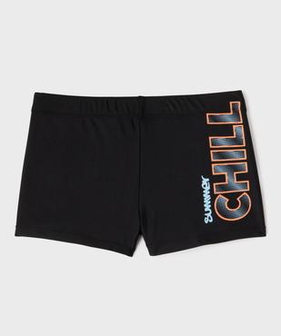 Maillot de bain boxer imprimé garçon vue1 - GEMO (JUNIOR) - GEMO