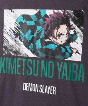 Tee-shirt Demon Slayer imprimé garçon vue2 - DEMON SLAYER - GEMO
