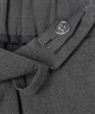 Pantalon large à pinces fille vue3 - GEMO (ENFANT) - GEMO