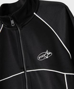 Sweat de sport à col montant en matière sport garçon vue2 - GEMO (JUNIOR) - GEMO