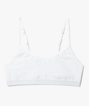 Brassière fille à fines bretelles vue1 - GEMO C4G FILLE - GEMO