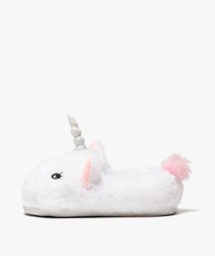 Chaussons fille peluches licorne vue3 - GEMO C4G FILLE - GEMO