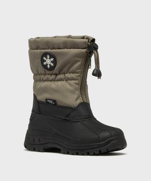 Après-ski fourrés chauds et imperméables garçon vue2 - BUGGY - GEMO