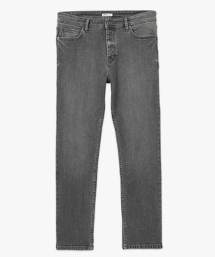 Jean homme coupe Tapered 5 poches vue4 - GEMO (HOMME) - GEMO