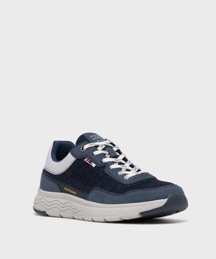 Baskets de running en mesh ajouré homme - Urban Steps vue3 - URBAN STEPS GEMO FOR GOOD - GEMO