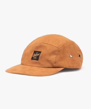 Casquette homme en suédine vue1 - GEMO (ACCESS) - GEMO
