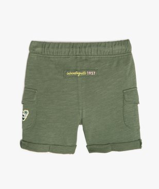 Short bébé garçon en jersey - Lulu Castagnette vue3 - LULUCASTAGNETTE - GEMO