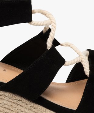 sandale compensée gemo