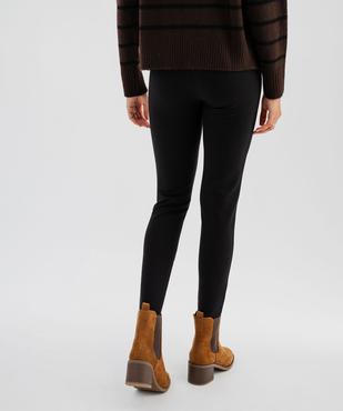 Legging en maille épaisse extensible à taille fantaisie femme vue4 - GEMO(FEMME PAP) - GEMO