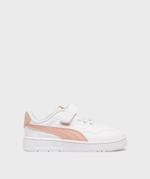 Baskets Court Lally AC fermeture scratch fille - Puma vue1 - PUMA - GEMO