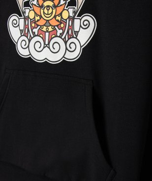 Sweat à capuche avec motif manga garçon - One Piece vue4 - ONE PIECE - GEMO