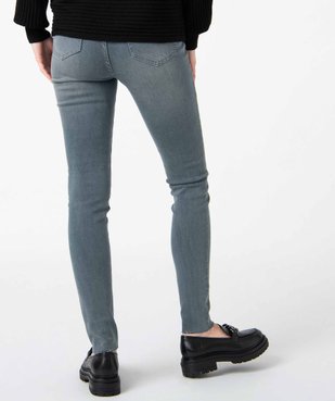 Jean femme coupe skinny taille haute vue3 - GEMO 4G FEMME - GEMO