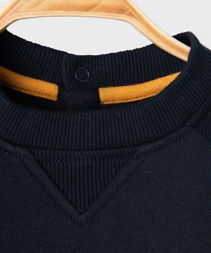 Sweat avec broderie poitrine bébé garçon - LuluCastagnette vue4 - LULU CASTAGNETTE GEMO FOR GOOD - GEMO