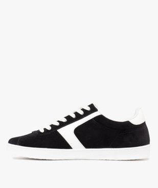 Baskets femme dessus en cuir suédé style rétro - Camps United vue3 - CAMPS - GEMO