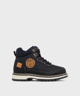 Boots fourrées look rando à zip garçon vue1 - BUGGY - GEMO