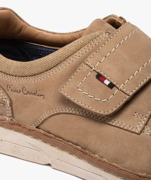 Derbies à scratch dessus cuir suédé homme - Pierre Cardin vue6 - PIERRE CARDIN CONFORT - GEMO