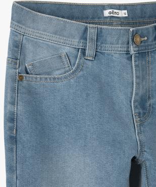 Jean garçon coupe regular taille ajustable vue2 - GEMO 4G GARCON - GEMO