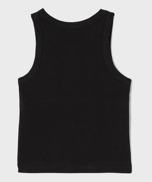 Débardeur court avec brassière intégrée fille vue3 - GEMO 4G FILLE - GEMO