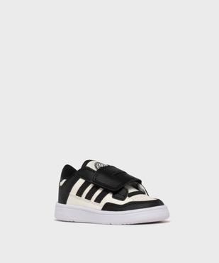 Baskets Rapid Court fermeture scratch bébé garçon - Adidas vue2 - ADIDAS - GEMO