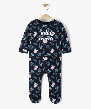 Pyjama bébé en jersey imprimé koalas vue1 - GEMO(BB COUCHE) - GEMO