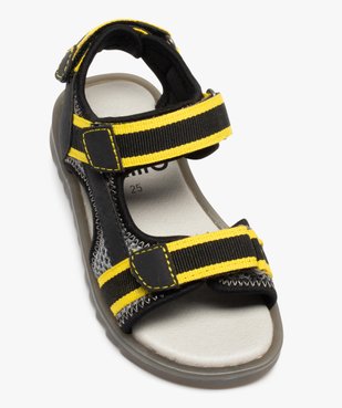 Sandales sport garçon à brides scratch et semelle crantée vue5 - GEMO C4G GARCON - GEMO