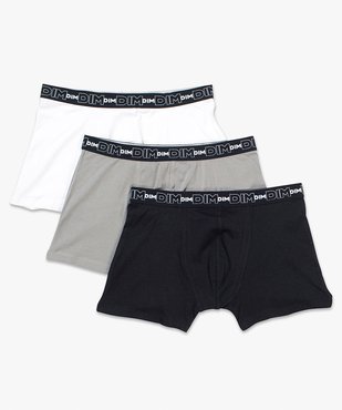 Boxer homme en coton stretch respirant - Dim (lot de 3) vue1 - DIM - GEMO