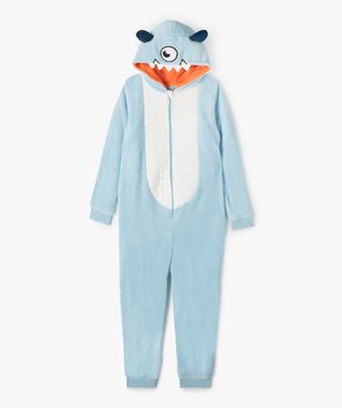 Combinaison pyjama garçon avec motif monstre vue1 - GEMO (ENFANT) - GEMO