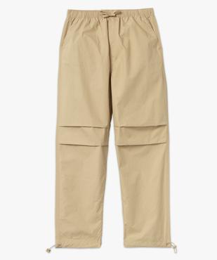 Pantalon parachute ajustable à la taille et aux chevilles homme vue4 - GEMO 4G HOMME - GEMO