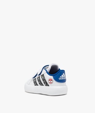 Baskets bébé garçon Spiderman à double scratch avec semelle souple - Adidas vue4 - ADIDAS - GEMO