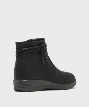 Boots confort à talon compensé femme vue4 - G'FLEX - GEMO