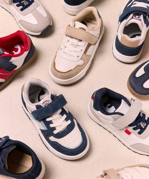 Baskets tricolores à scratch garçon - LuluCastagnette vue6 - LULUCASTAGNETTE - GEMO