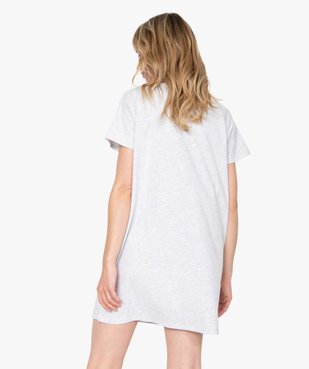Chemise de nuit femme avec motif princesses - Disney vue3 - DISNEY DTR - GEMO