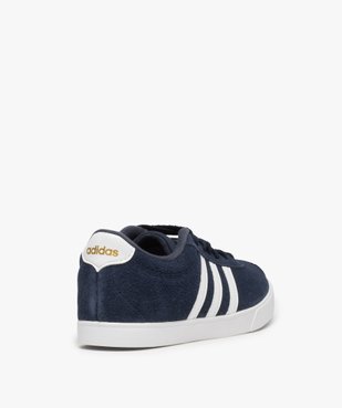 Tennis femme dessus cuir à lacets – Adidas Courtset vue4 - ADIDAS - Nikesneakers