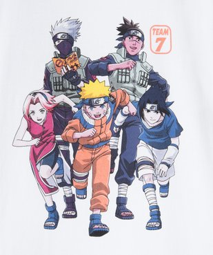 Tee-shirt garçon à manches courtes avec motif - Naruto vue2 - NARUTO - GEMO