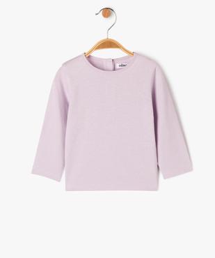 Ensemble 2 pièces bébé fille : robe + tee-shirt à manches longues vue3 - GEMO 4G BEBE - GEMO