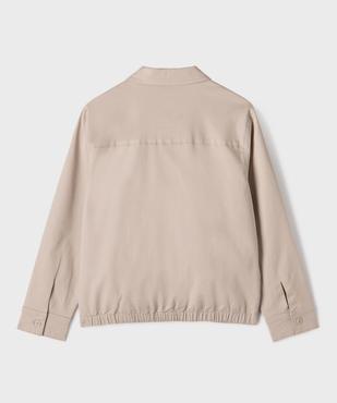 Blouson en coton avec fermeture zippée garçon vue2 - GEMO 4G GARCON - GEMO