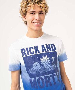 Tee-shirt homme à manches courtes imprimé - Rick & Morty vue2 - RICK ET MORTY - GEMO