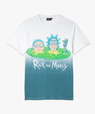Tee-shirt homme avec motif XXL – Rick and Morty vue4 - RICK ET MORTY - GEMO