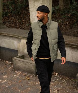 Pantalon de jogging avec poches à rabat homme vue6 - GEMO 4G HOMME - GEMO