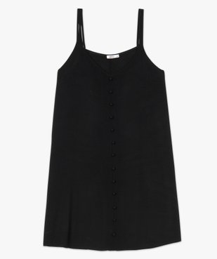 Robe femme courte à bretelles vue4 - GEMO(FEMME PAP) - GEMO