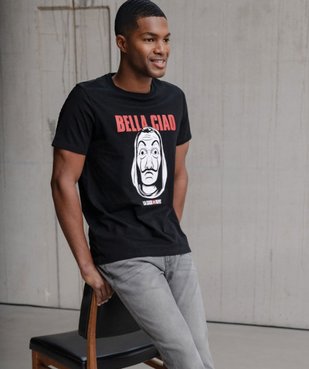 Tee-shirt homme imprimé La Casa De Papel vue6 - CASADEPAPEL - GEMO