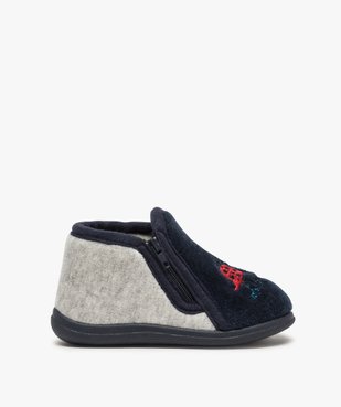 Chaussons bébé semi-montants avec dinosaure brodé – Mieux vue1 - GEMO C4G BEBE - GEMO