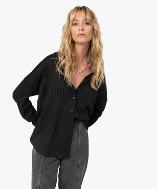 Chemise femme à rayures vue1 - GEMO(FEMME PAP) - GEMO