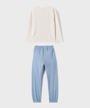 Pyjama en jersey de coton fille - Stitch vue3 - LILO & STITCH - GEMO