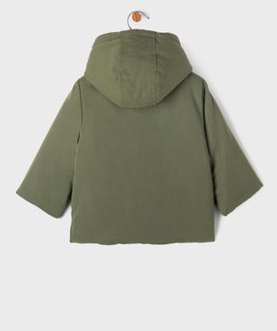 Parka à capuche en matière déperlante avec doublure chaude bébé garçon vue4 - GEMO(BEBE DEBT) - GEMO