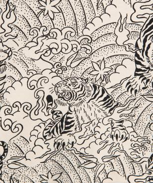 Tee-shirt à manches longues à col montant imprimé fille vue2 - GEMO 4G FILLE - GEMO