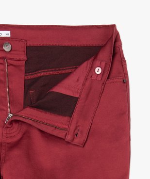 Pantalon femme coupe slim en maille extensible vue6 - GEMO (G TAILLE) - GEMO