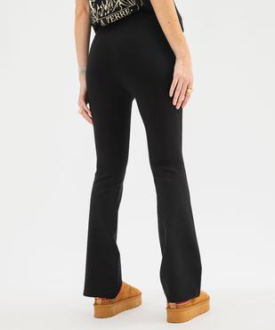 Legging coupe flare en maille Milano femme vue3 - GEMO(FEMME PAP) - GEMO