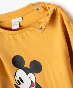 Tee-shirt manches longues imprimé Mickey bébé garçon - Disney vue2 - DISNEY BABY - GEMO